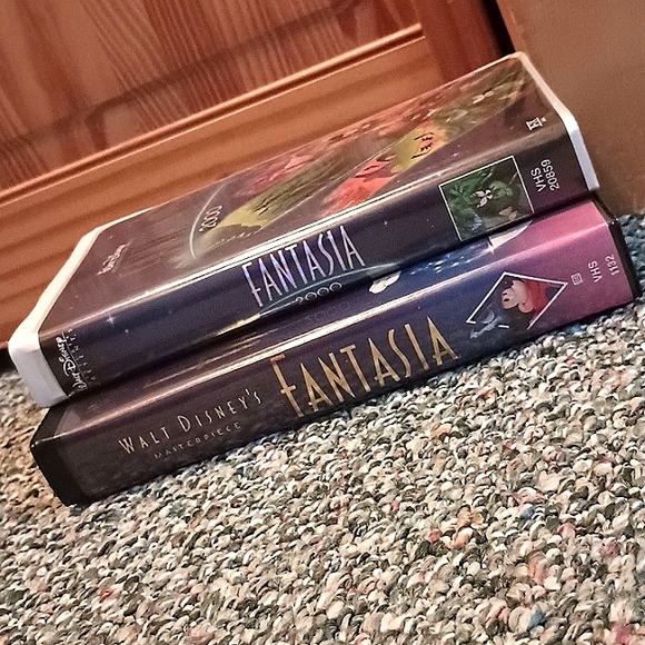 Disney's Masterpiece Fantasia & Fantasia 2000 VHS Excellent Condition - Picture 12 of 12